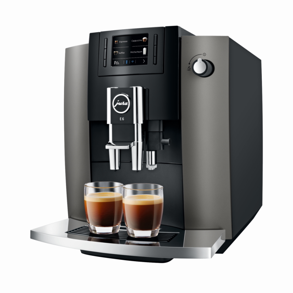Jura E6 Dark Inox (EB) - Coffee Espress