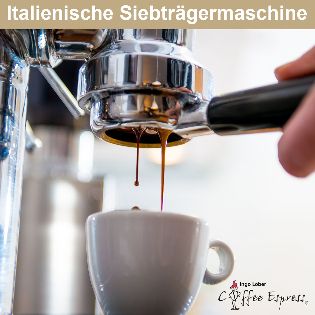 Italienische Siebträgermaschine / Espressomaschinen von Coffee Espress