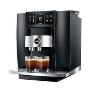 Jura giga10 diamond black ea Frontansicht Schräg
