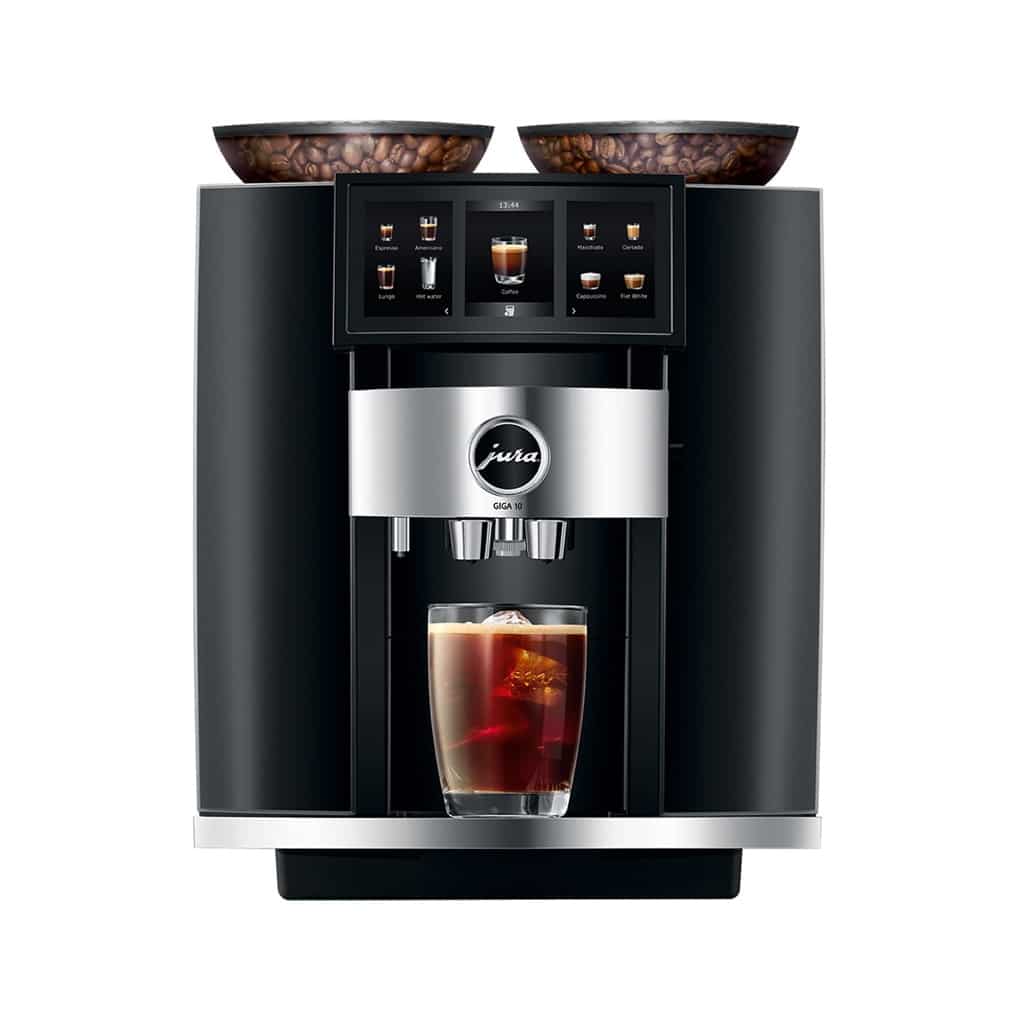 Jura giga10 diamond black ea Frontansicht