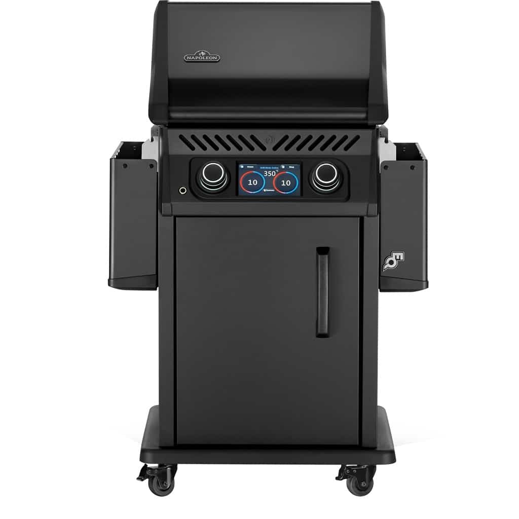 Gasgrill Napoleon Rogue EQ 365 Schwarz Frontansicht eingeklappt