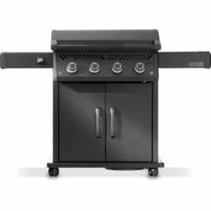 Gasgrill Napoleon Phantom Rogue Pro Plancha schwarz Frontansicht