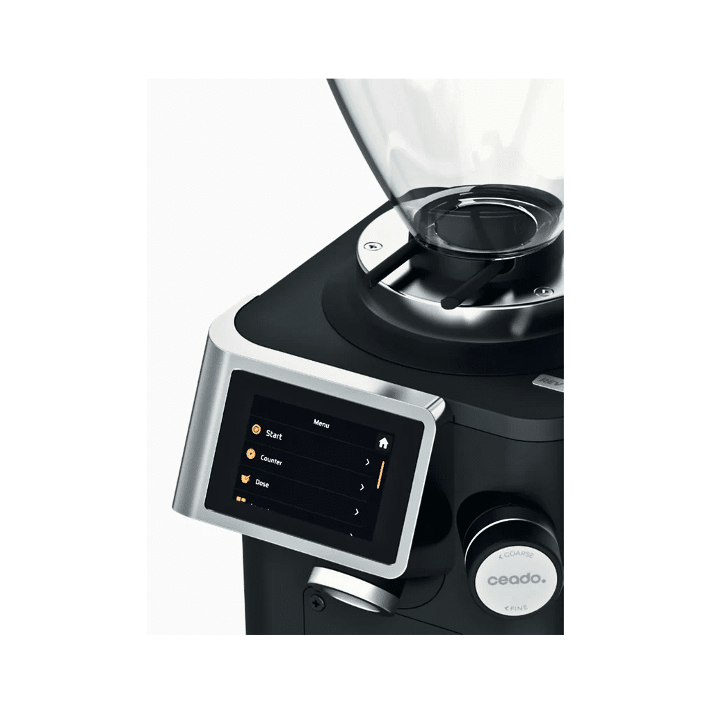 Mühle Ceado REV Titan WAM Detailansicht Menü
