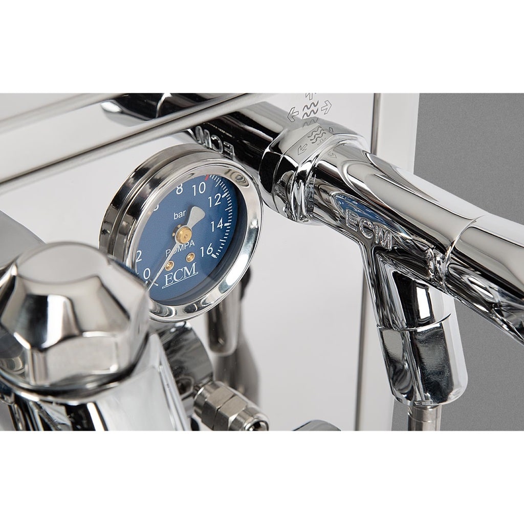ECM Technika VI Detailansicht Manometer