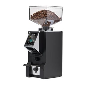Mühle Eureka Mignon Specialitá Smart Schwarz-matt Frontansicht