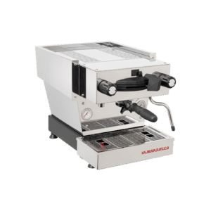 La Marzocco Micra Mini r chrome Frontansicht schräg